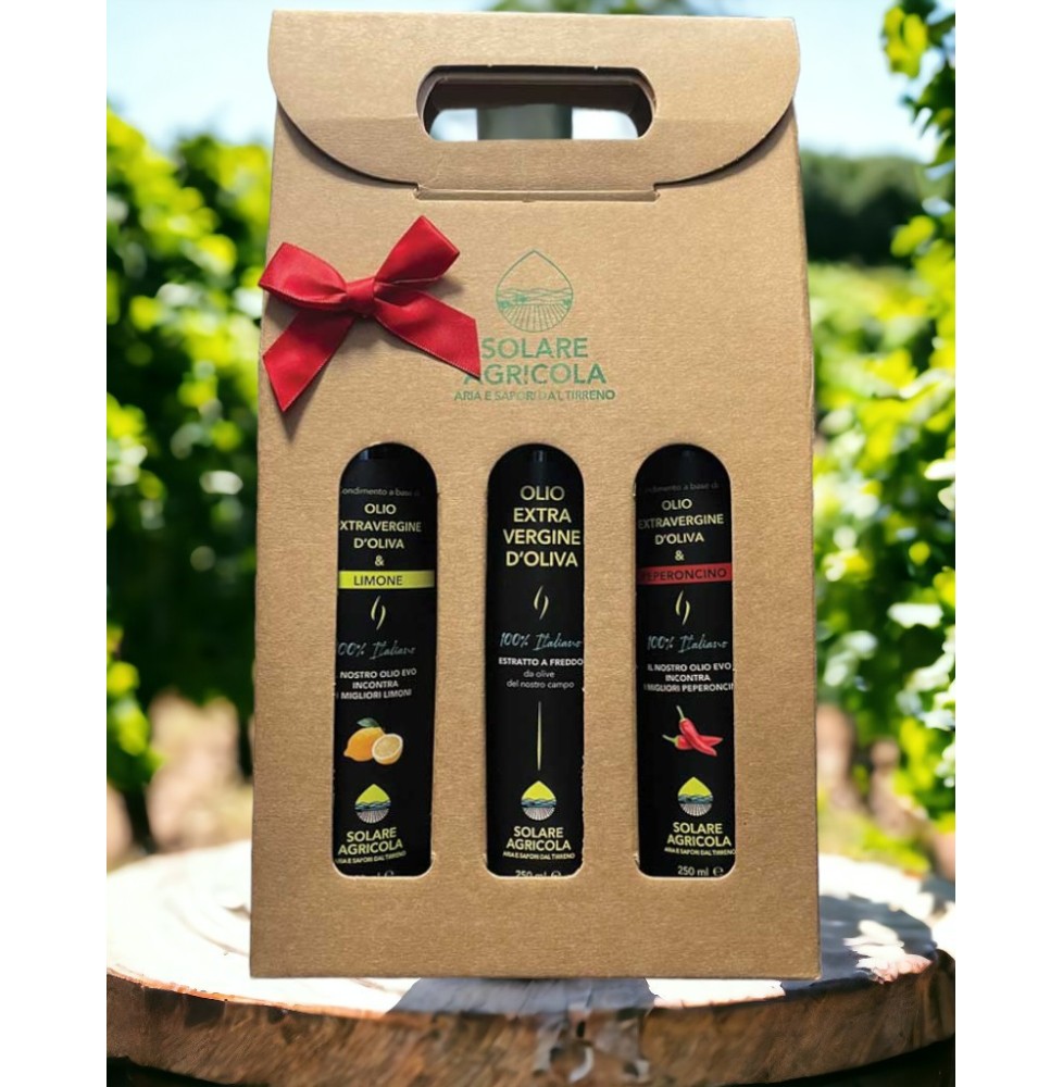 Confezione Regalo 3Pz Aromatizzati x 250 ml
